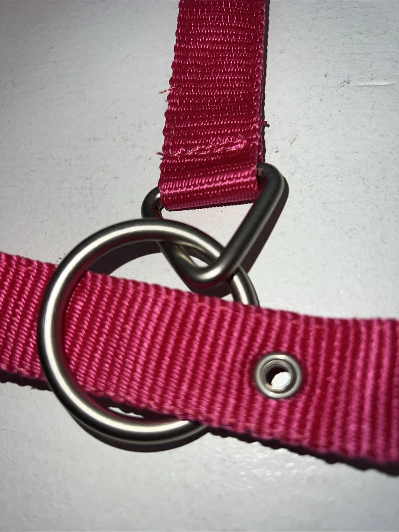 New Tough 1 Pink Purple Butterfly Nylon Full Halter #50-2031 3C-12