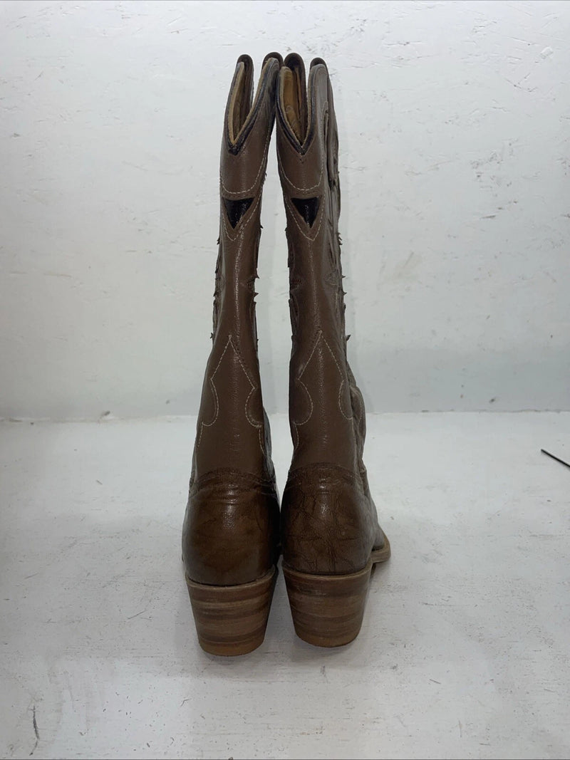 New Women’s Brown Capezio Cowboy Boots. L 801 7 M. 18-117