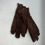 New Dremier Brown Leather Warm Lined Riding Gloves E-501