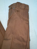 New Vintage Brown Karman Polyester Pants #8405004 3A-104