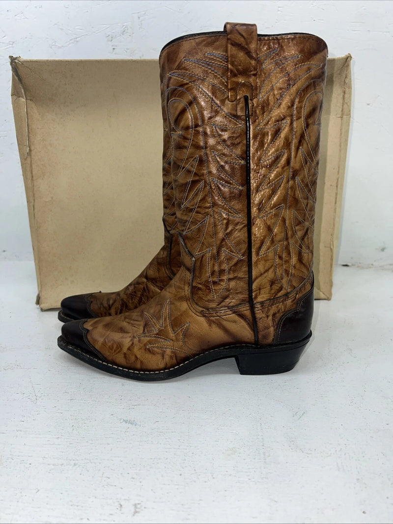 New Women’s Brown Texas Brand Cowboy Boots. L81 6 M. 20-118