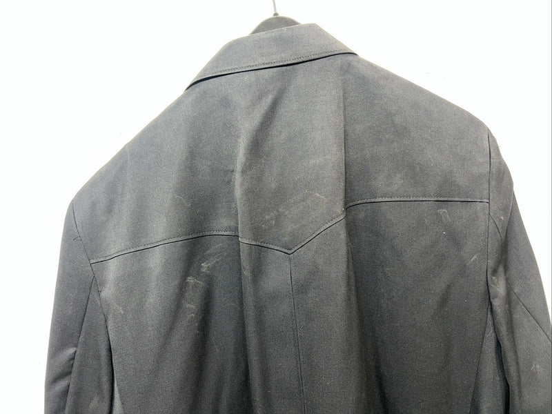 New Men’s Circle S Black Suit Jacket 52R #24244 JJ-601