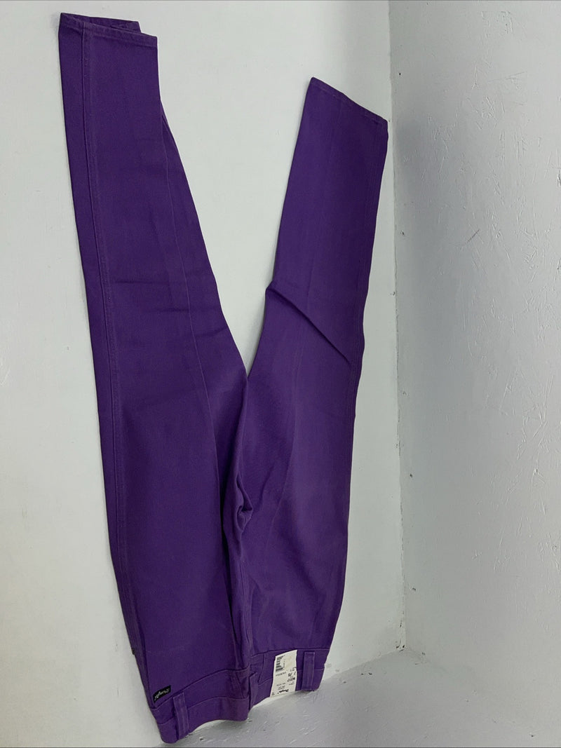 New Women’s Purple Wrangler Silverlake Denim Jeans. 7/8x32 O-3