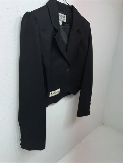 New Women’s Dickson Jenkins Black Short Jacket 8L #7911 H-609