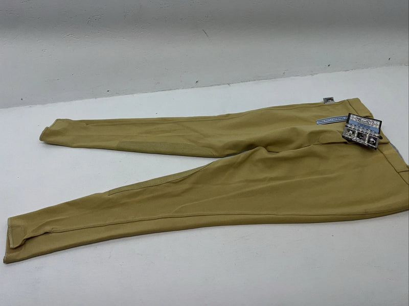 New Women’s Yellow Tough 1 Comfort Riders English Riding Breeches. 36 L D-91