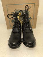 New Women’s Black Smoky Mountain Lace Up Cowboy Boots. 3009Y 6 D. 20-126