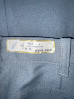 New Vintage Gray Dickson Jenkins Polyester Pants #9928 ZZ-92 