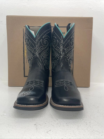 New Women’s Black Smoky Mountain Cowboy Boots. 6062 8.5 8 1/2 W. 16-100