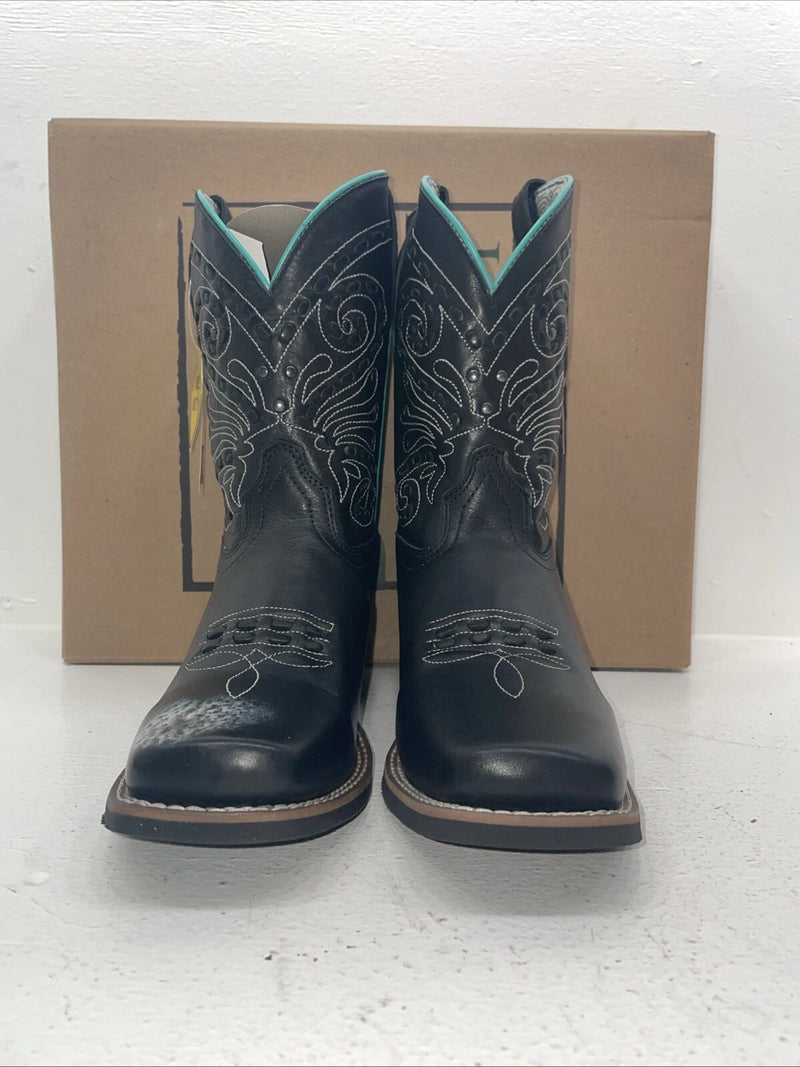 New Women’s Black Smoky Mountain Cowboy Boots. 6062 8.5 8 1/2 W. 16-100