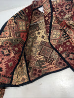 New Women’s Crazy Cowgirl Aztec Short Jacket Small H-607