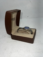 New Women’s Montana Silversmiths Silver Blue Watch. MT650 D-19