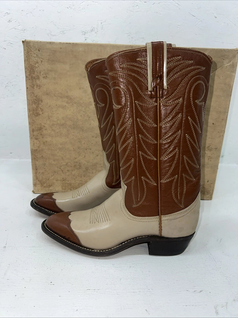 New Women’s Texas Imperial Brown Cowboy Boots. 59 6 N. 20-11