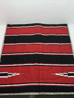 New ABetta Red Plaid Navajo Felt Saddle Pad 32x32 #12217 Pad-21