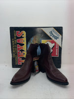 New Men’s Red Texas Brand Cowboy Boots. M 37310 D. 6-70