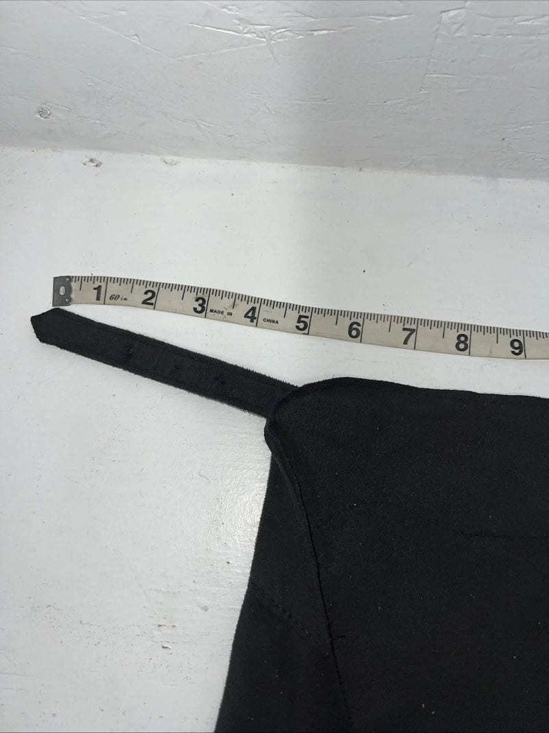 NOS Gray Fabric Show Chaps Adjustable Waist 41” L-41