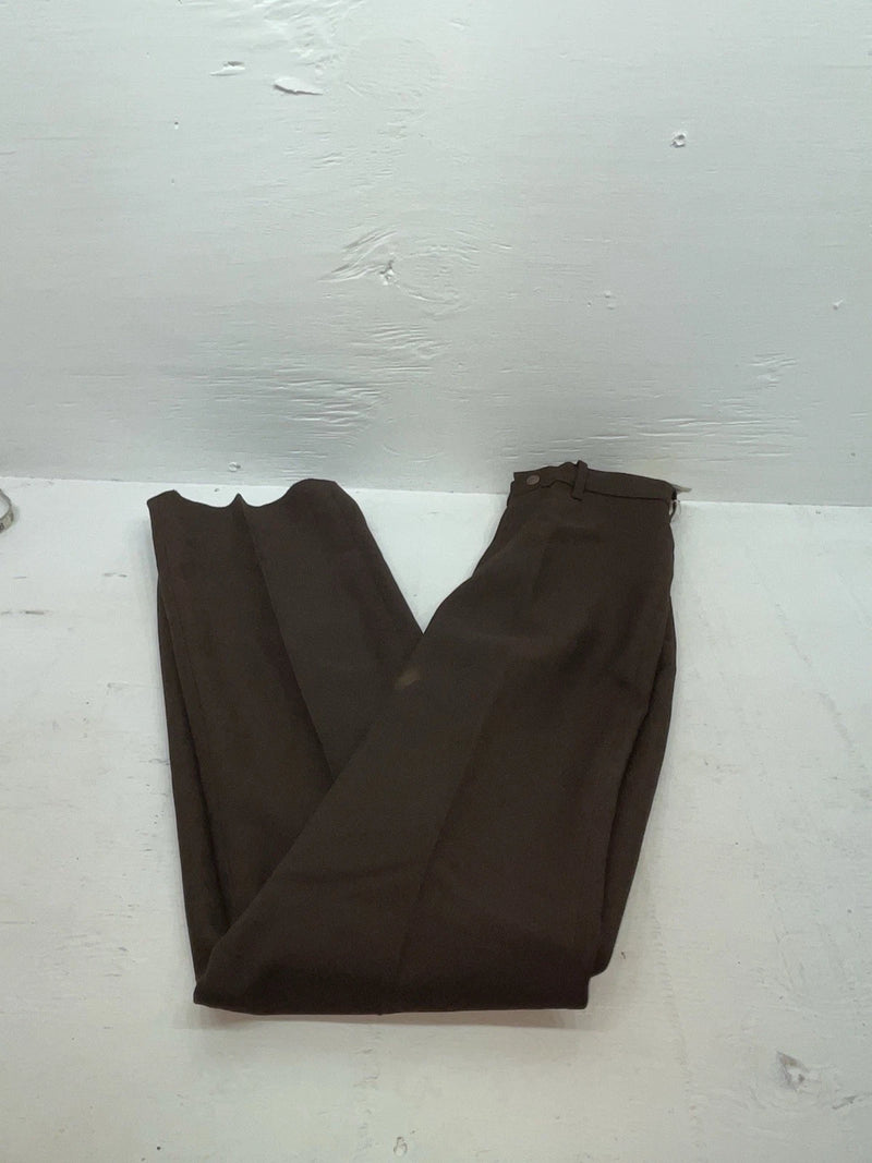 New Vintage Brown Dickson Jenkins Polyester Pants #5510 3A-17