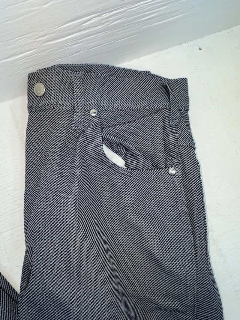 New Vintage Gray Speckled Miller Polyester Pants #2624 OO-71