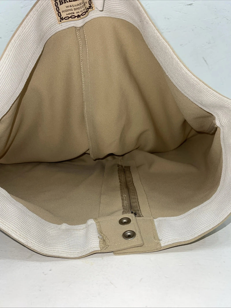 New Women’s Tan Breeks English Riding Pants. XL D-77