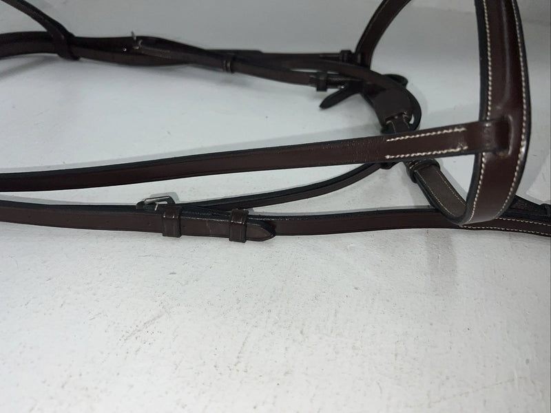 New Brown Leather Camelot Oversize English Bridle #140412 BB-45