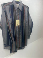 New Men’s ELY Cattleman Multiple Color Long Sleeve Pearl 15.5 X 34 Medium B-102