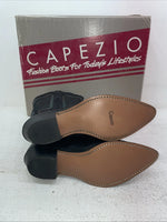 New Women’s Black Capezio Cowboy Boots. L 280 8 W. 1-97