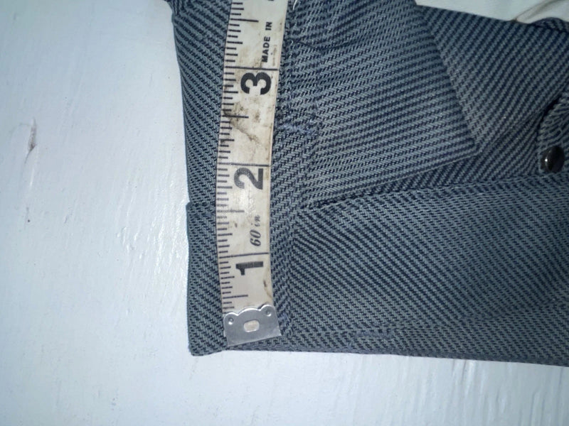New Vintage Blue Miller Polyester Pants #2624 VV-60