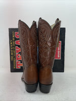 New Men’s Brown Texas Brand Cowboy Boots. 5111 9 D. 4-48