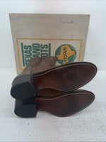 New Youth Brown Texas Brand Cowboy Boots. B 191 5.5 5 1/2 B. 2-142