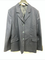 New Women’s Comfort Riders Blue Hunt Meister Riding Coat 14 Large JJ-602