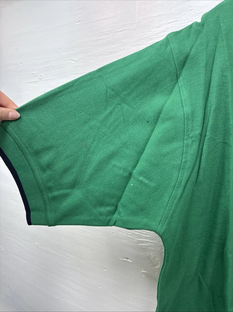 New Men’s Wrangler Green Short Sleeve Polo Shirt Large CC-65