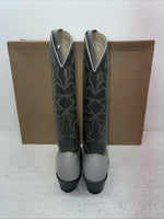 New Women’s Gray Kenny Roger’s Cowboy Boots. 40702 5 M. 3-55