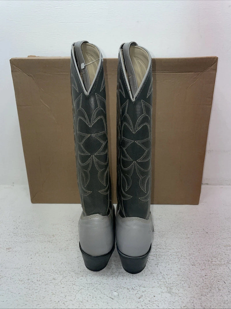 New Women’s Gray Kenny Roger’s Cowboy Boots. 40702 5 M. 3-55