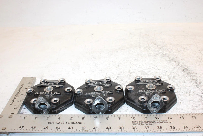 1996 Arctic Cat Zrt 600 Oem Cylinder Head Set Of 3 3004-771 SA6
