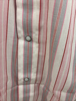 New Women’s Panhandle Slim Pink Stipe Long Sleeve Pearl Snap 16 XL X-48