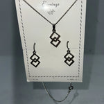 New Women’s Fashion Pendant Chain Silver Jewelry Set. 58 A-130