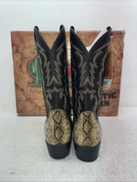 New Men’s Copper Snake Skin Laredo Cowboy Boots. 68068 8 E W. 1-96