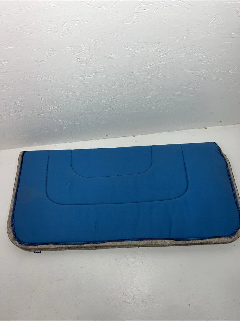 New ABetta Blue Fleece Saddle Pad 31x31 #12170 Pad-18