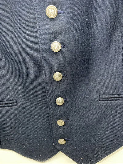 New Men’s Navy Panhandle Slim Vest Size 42 Large. A-174
