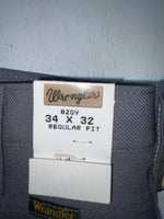 New Vintage Gray Wrangler Polyester Pants #82GY SS-22