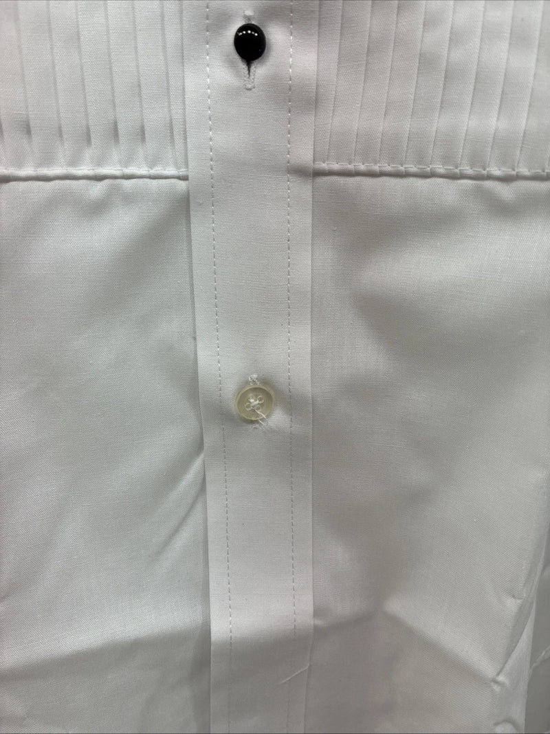 New Classix White Long Sleeve Button Up English Short Large Kids DD-8