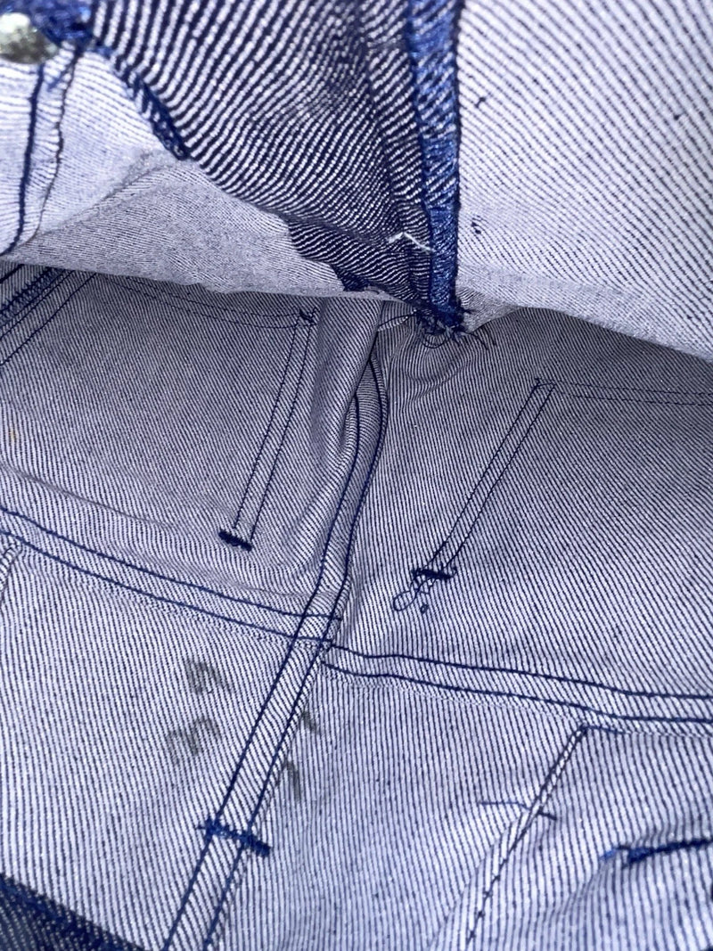 New Vintage Blue Karman Denim Pants #8405004 VV-6