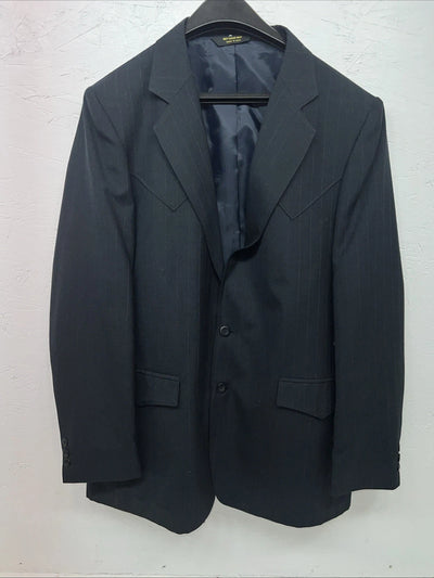 New Men’s California Ranchwear Navy Suit Jacket 42R S-609