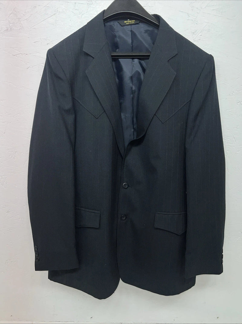 New Men’s California Ranchwear Navy Suit Jacket 42R S-609