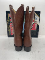 New Men’s Brown Texas Brand Cowboy Boots. 7864 11 D. 8-98