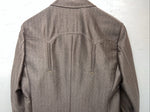 New Circle S Brown Suit Jacket 42L #25832 T-604
