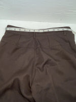 New Vintage Brown Mesquite Polyester Pants #5506 XX-26
