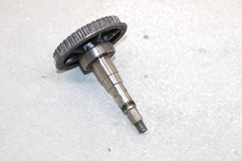01 Polaris Rmk 800 Water Pump Shaft With Pulley 3021044 5132273 Q1487