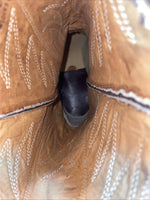 New Men’s Brown Texas Brand Cowboy Boots. 7811 10 D. 6-45