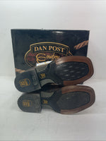 New Men’s Brown Dan Post Cowboy Boots. 2847 9.5 9 1/2 E W. 6-106