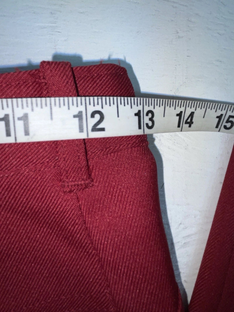 New Vintage Red Dickson Jenkins Polyester Pants #5534 3A-45